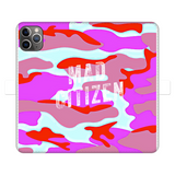 Mad Citizen Pink Camo Wallet Case