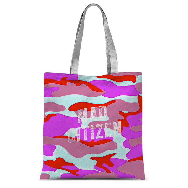 Mad Citizen Pink Camo Tote Bag Mad Citizen Pink Camo Tote Bag