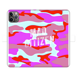 Mad Citizen Pink Camo Wallet Case