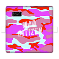 Mad Citizen Pink Camo Wallet Case