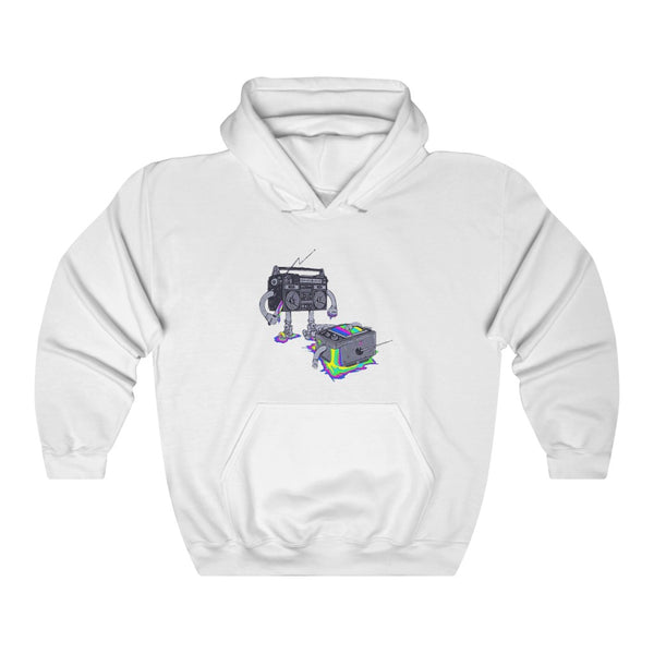 Radioz Revenge White Hoodie