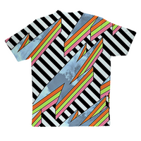 "Neon Boltz" Allover Print T-Shirt