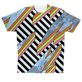 "Neon Boltz" Allover Print T-Shirt