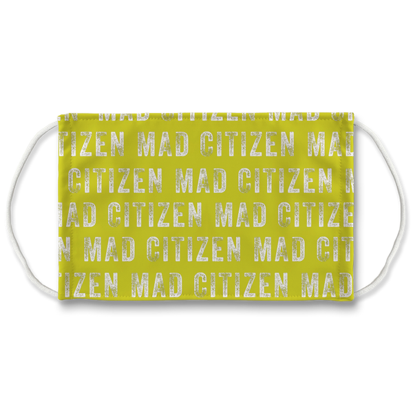 Mad Citizen Yellow Facemask