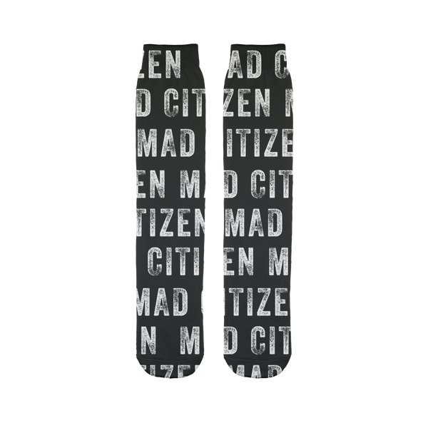 Mad Citizen Black Socks