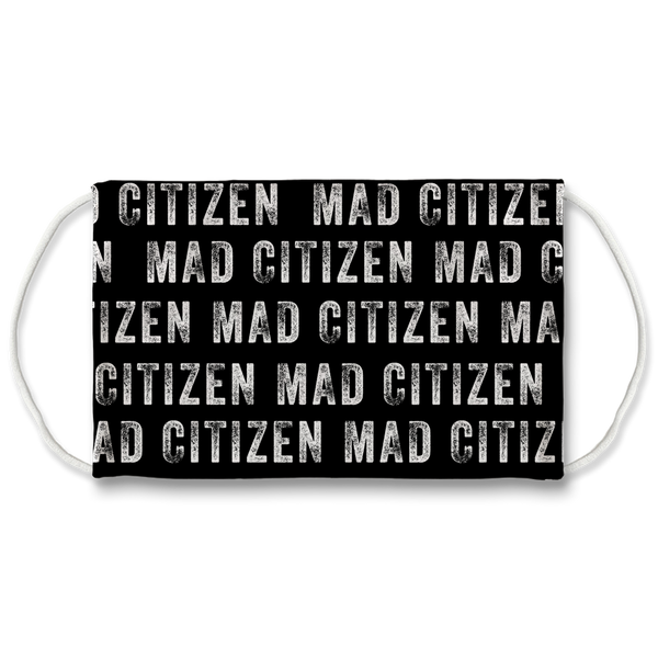 Mad Citizen Black Facemask