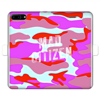Mad Citizen Pink Camo Wallet Case
