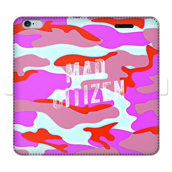 Mad Citizen Pink Camo Wallet Case